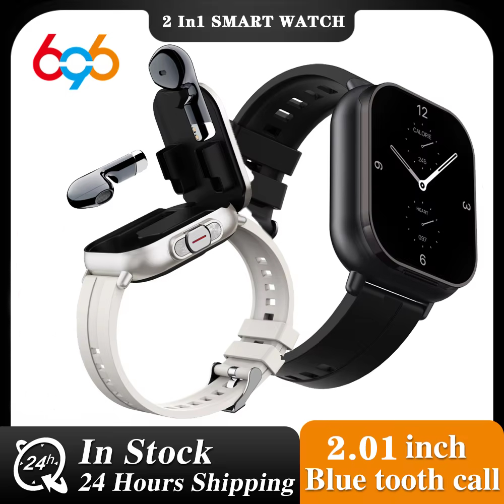 Smartwatch Headset - 헤드셋 2 in 1 스마트워치 BT