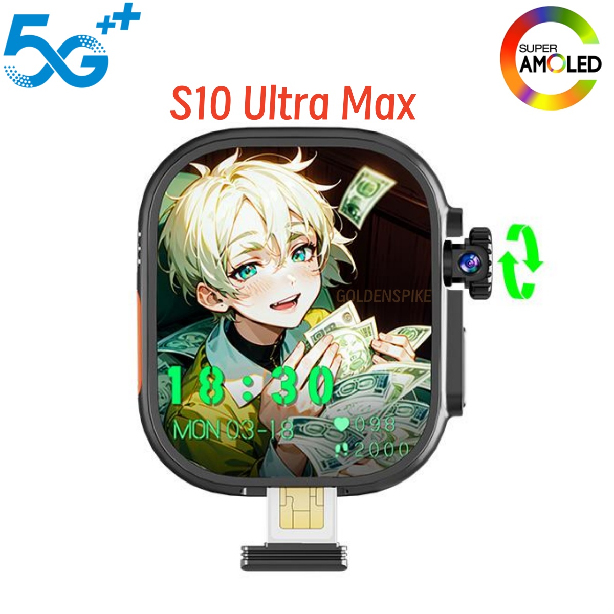 Smartwatch Store - S10 울트라 MAX 5G 스마트워치 (회전식