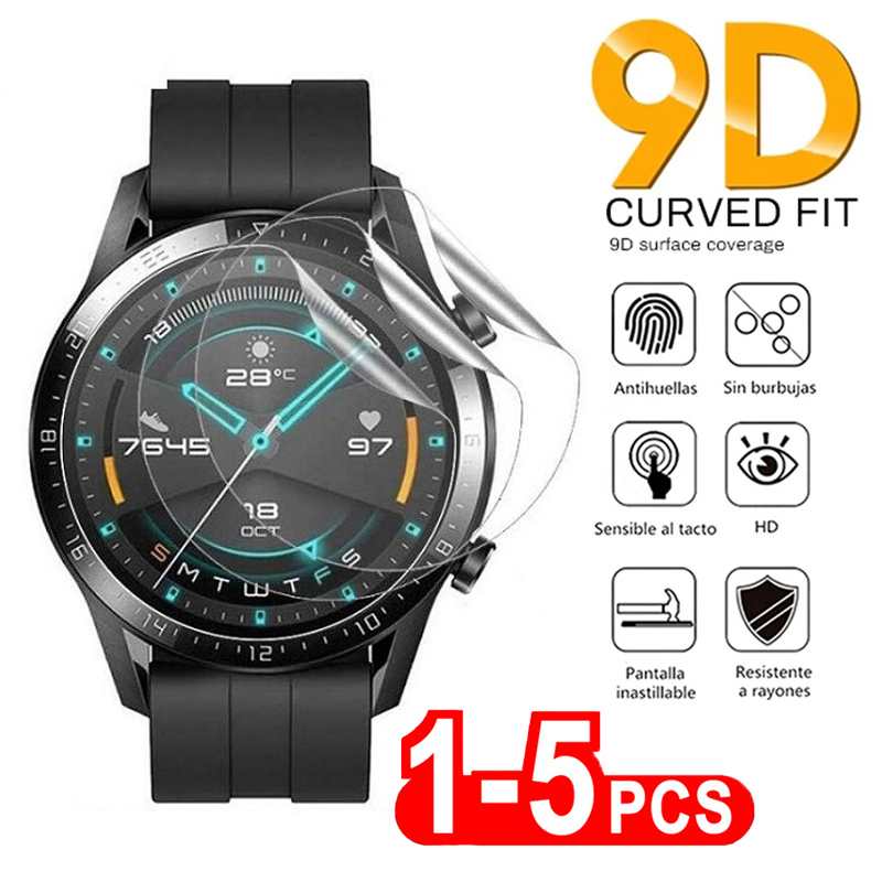 Motorola Smartwatch Accessories - 라운드 스마트워치 TPU 하이드로겔 스크린 보호필름
