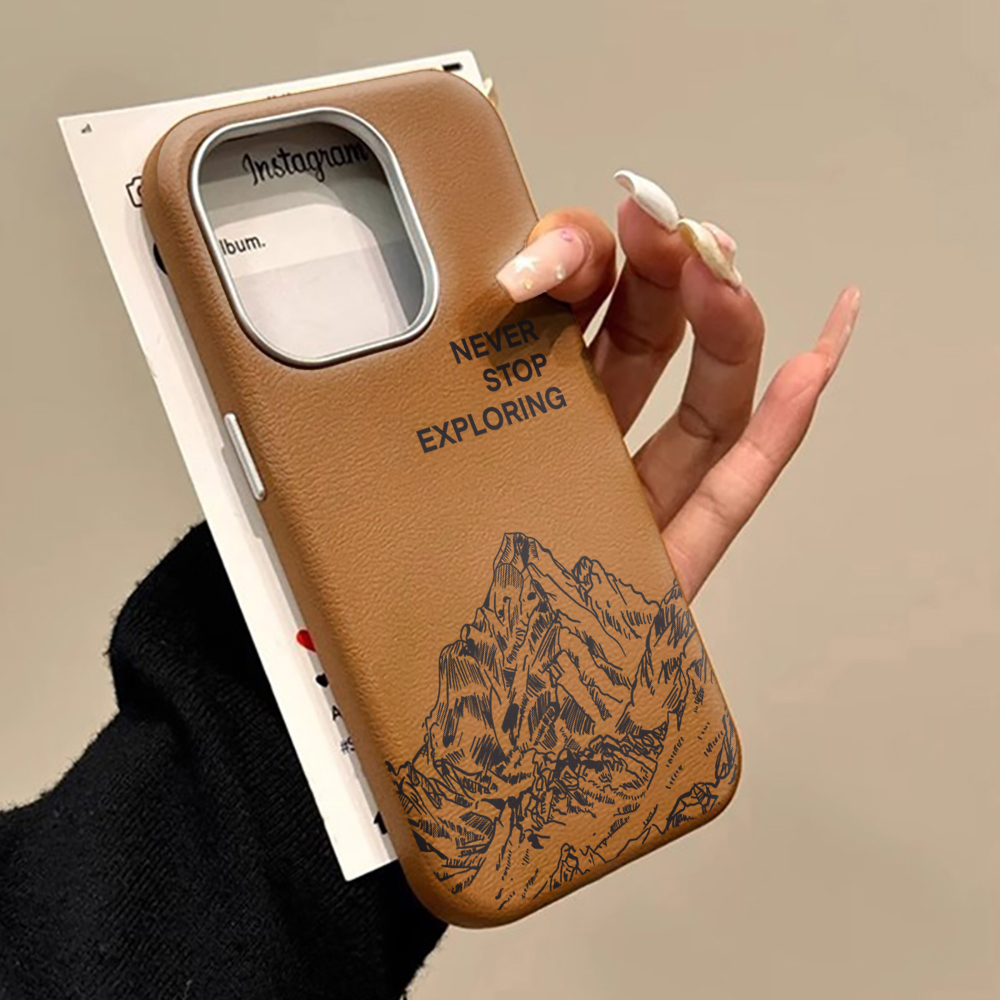 Samsung Galaxy S24 - 럭셔리 마운틴 심플 케이스 삼성 갤럭시