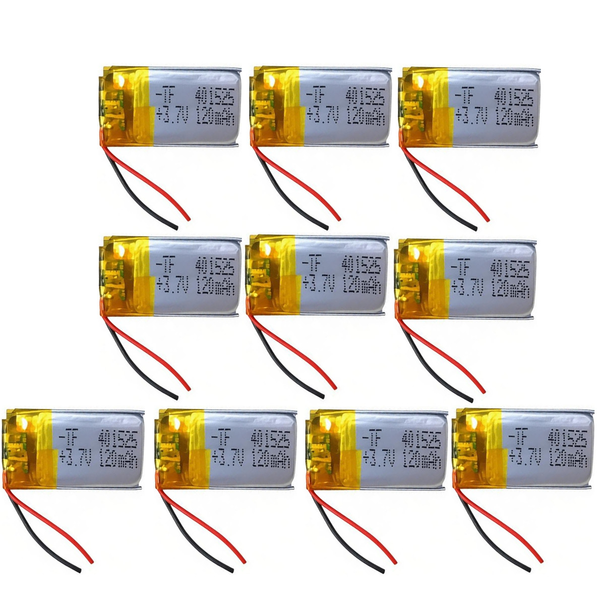 10PCS 3.7V 120mAh 401525 리튬 폴리 - Smartwatch Headset 리뷰 및 가격