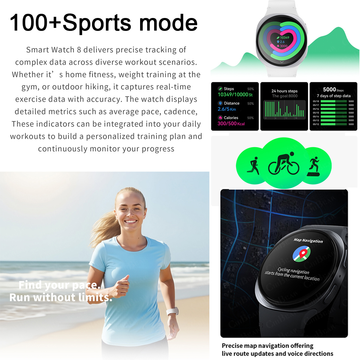 2026년 신형 시계 8 미니 GPS 트랙 스마트워치  - Smartwatch Store 리뷰 및 가격