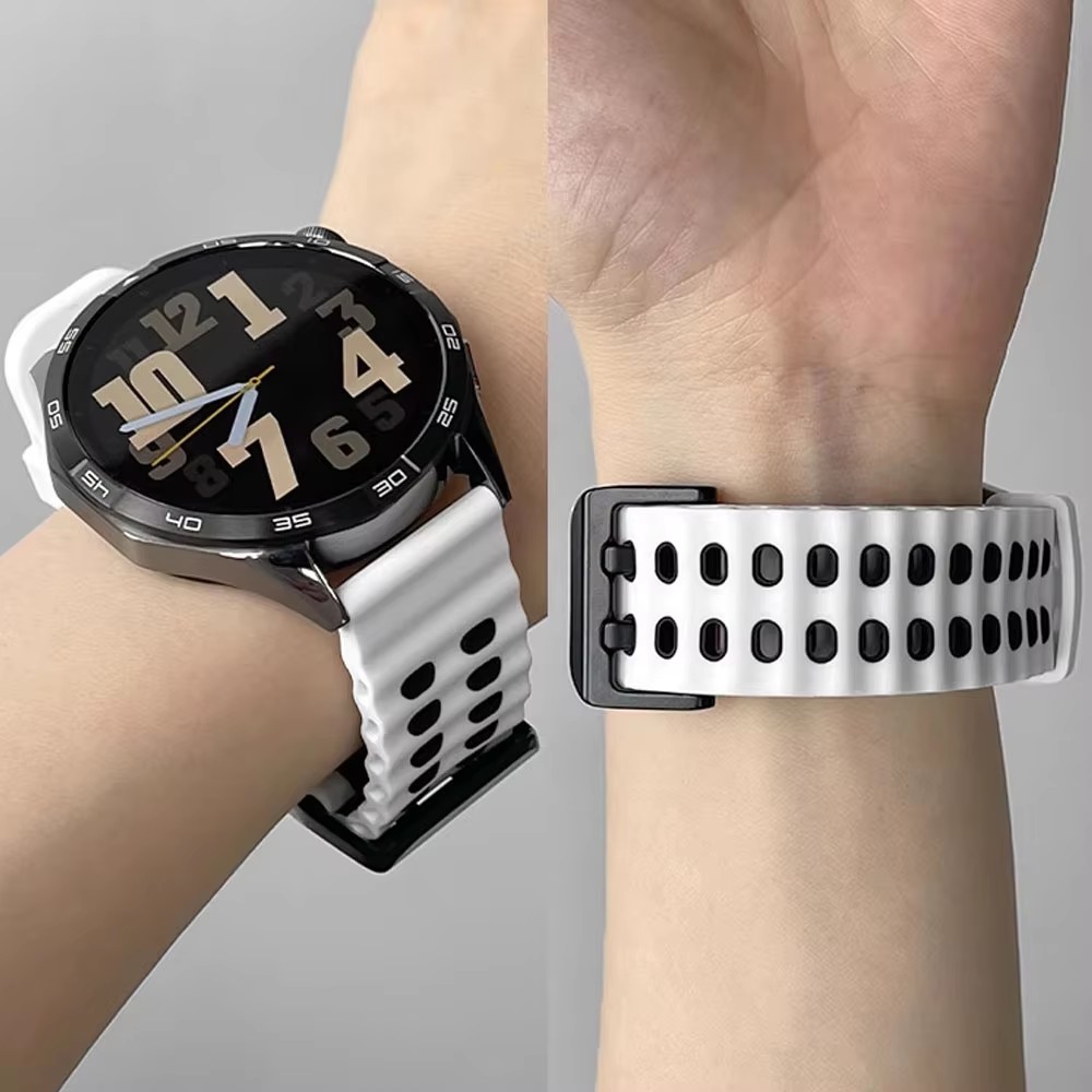 모토로라 모토 워치 120 밴드용 투톤 실리콘 22mm - Motorola Smartwatch Accessories 리뷰 및 가격