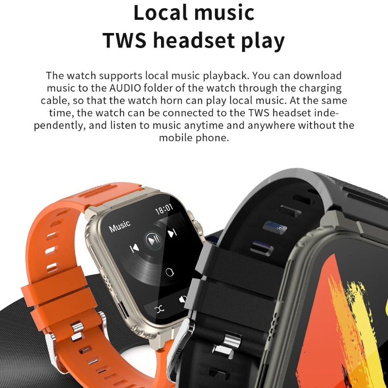 2-in-1 스포츠 스마트워치, 내장 GPS 트래커 및 - Smartwatch Headset 리뷰 및 가격
