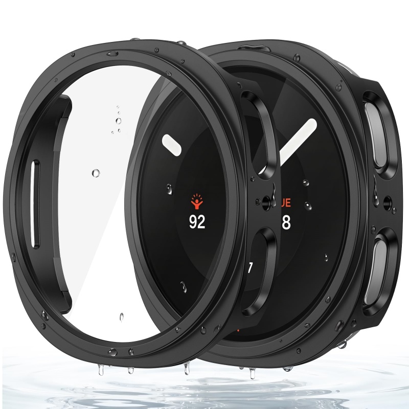 삼성 갤럭시 워치 9-8용 강화 유리+케이스 PC 범퍼 - Smartwatch Band Accessories 리뷰 및 가격